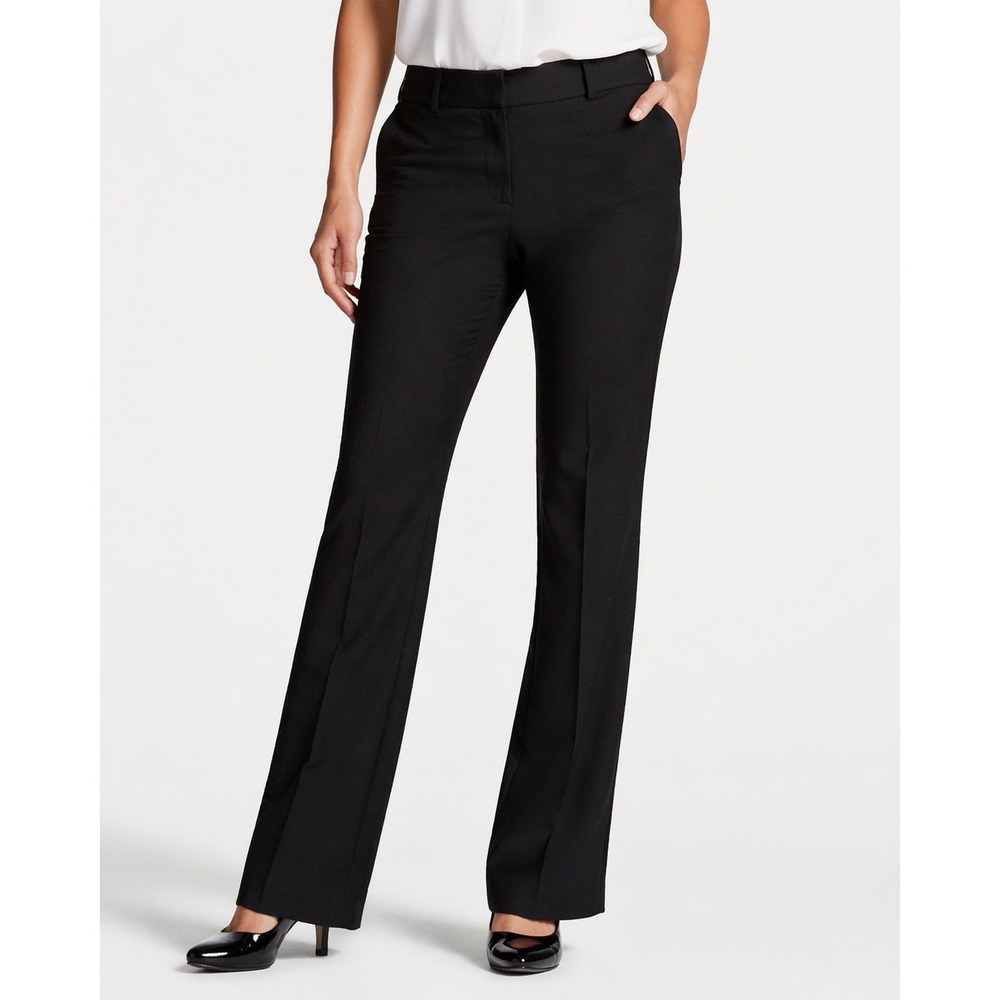 Liz Claiborne Audra Dress Pants Black 16PS Petite NWT Career Stretch